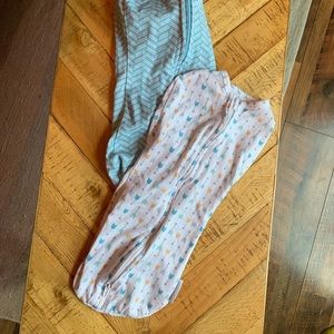 SwaddleMe two way zip swaddle